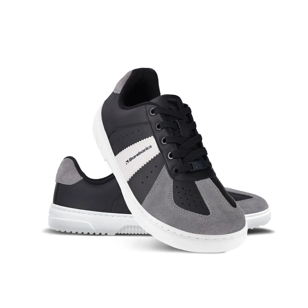 Barebarics - Icara Black & Dark Grey – Deportivas barefoot