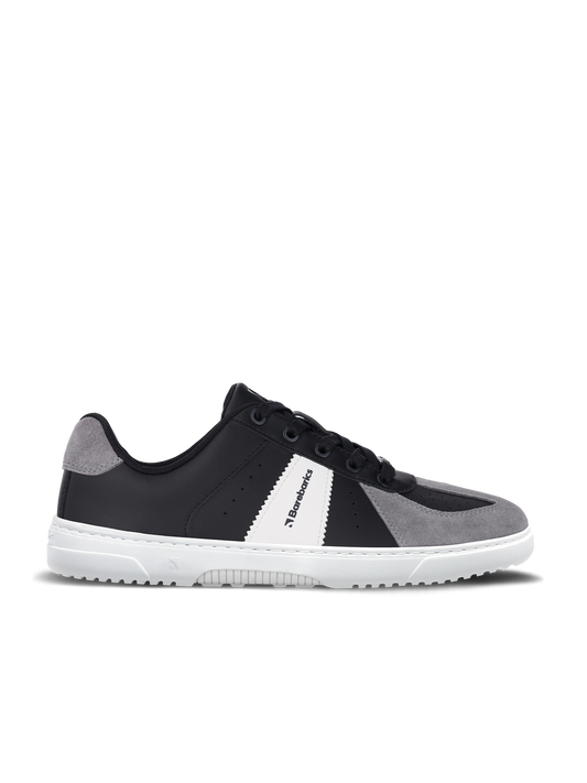 Barebarics - Icara Black & Dark Grey – Deportivas barefoot-Barebarics-Cacles Barefoot-Tienda de calzado barefoot respetuoso minimalista