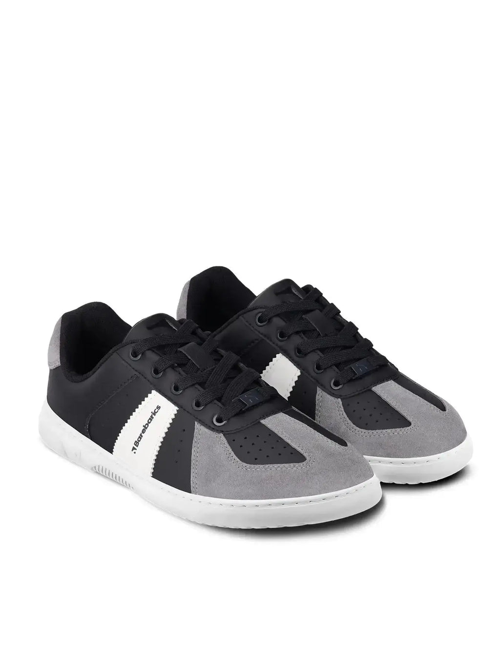 Barebarics - Icara Black & Dark Grey – Zapatillas barefoot unisex negro