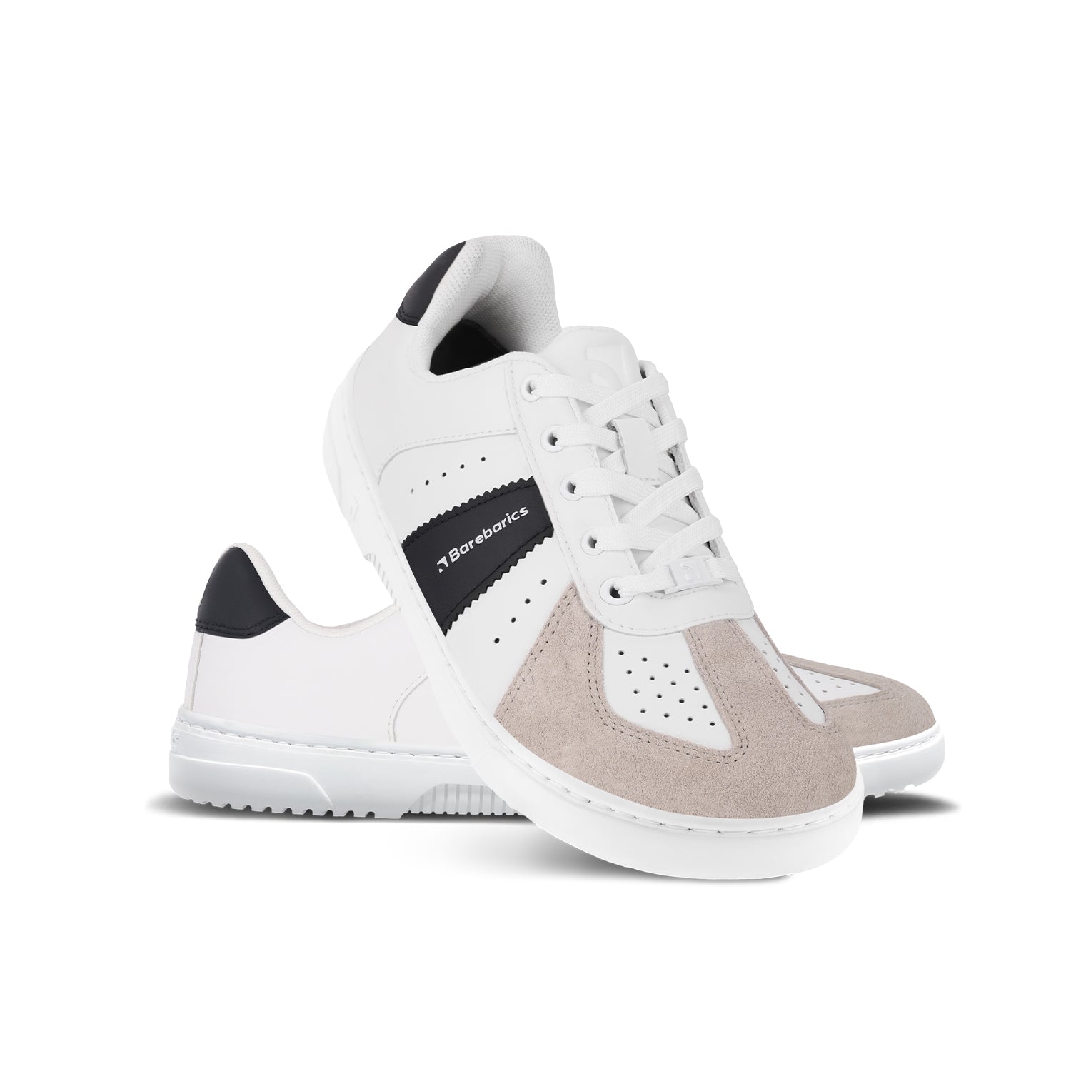 Barebarics - Icara White & Beige – Deportivas barefoot