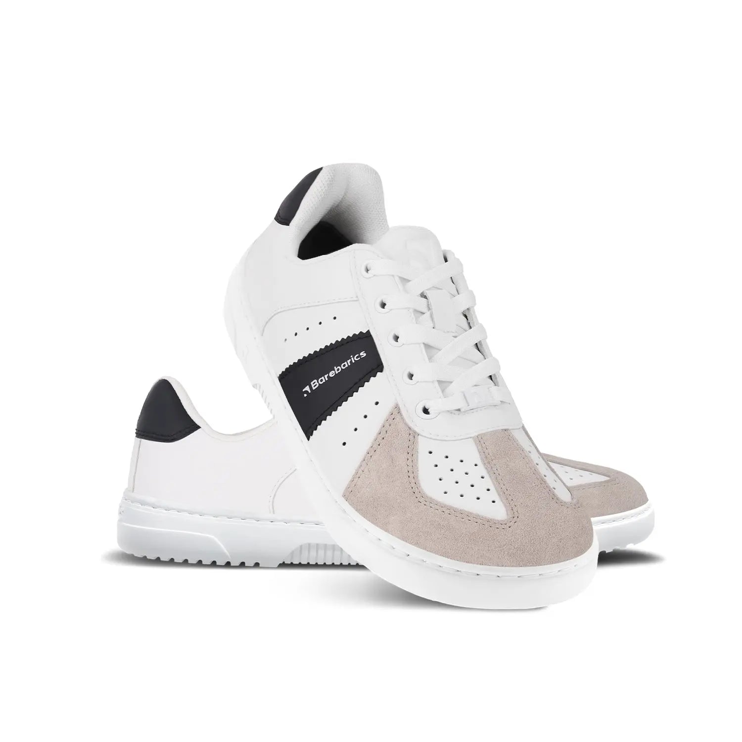 Barebarics - Icara White & Beige – Deportivas barefoot