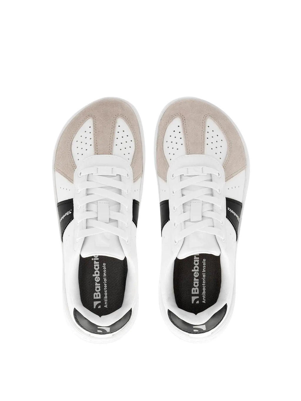 Barebarics - Icara White & Beige – Deportivas barefoot