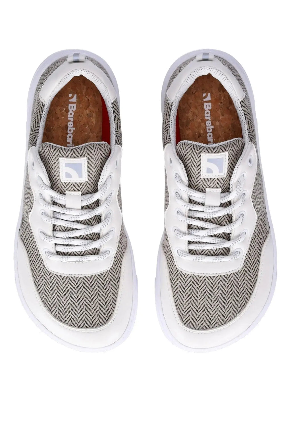 Barebarics - Kudos White & Grey T43 - Deportivas barefoot