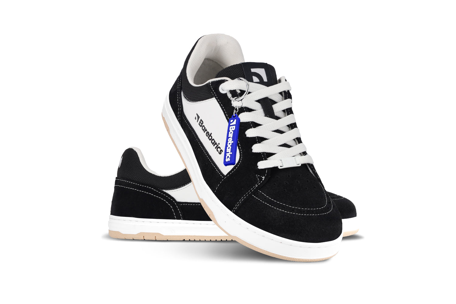 Barebarics - Legend Black & White - Deportivas barefoot-Barebarics-Cacles Barefoot-Tienda de calzado barefoot respetuoso minimalista