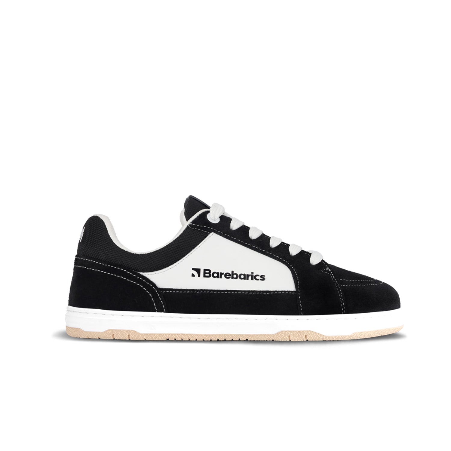 Barebarics - Legend Black & White - Deportivas barefoot-Barebarics-Cacles Barefoot-Tienda de calzado barefoot respetuoso minimalista