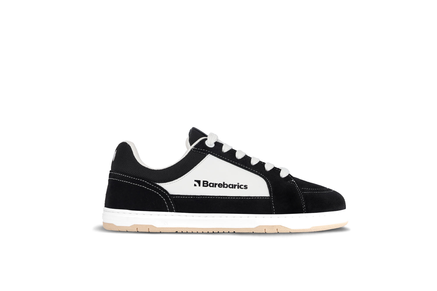Barebarics - Legend Black & White - Deportivas barefoot-Barebarics-Cacles Barefoot-Tienda de calzado barefoot respetuoso minimalista