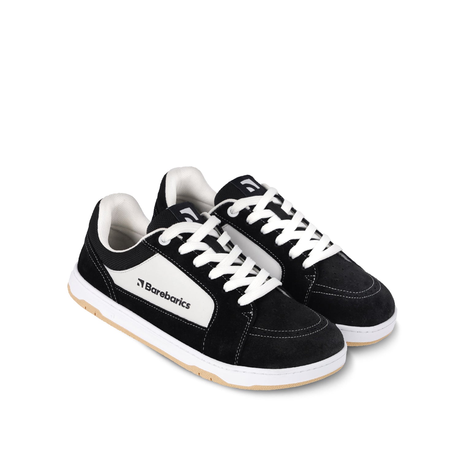 Barebarics - Legend Black & White - Deportivas barefoot-Barebarics-Cacles Barefoot-Tienda de calzado barefoot respetuoso minimalista
