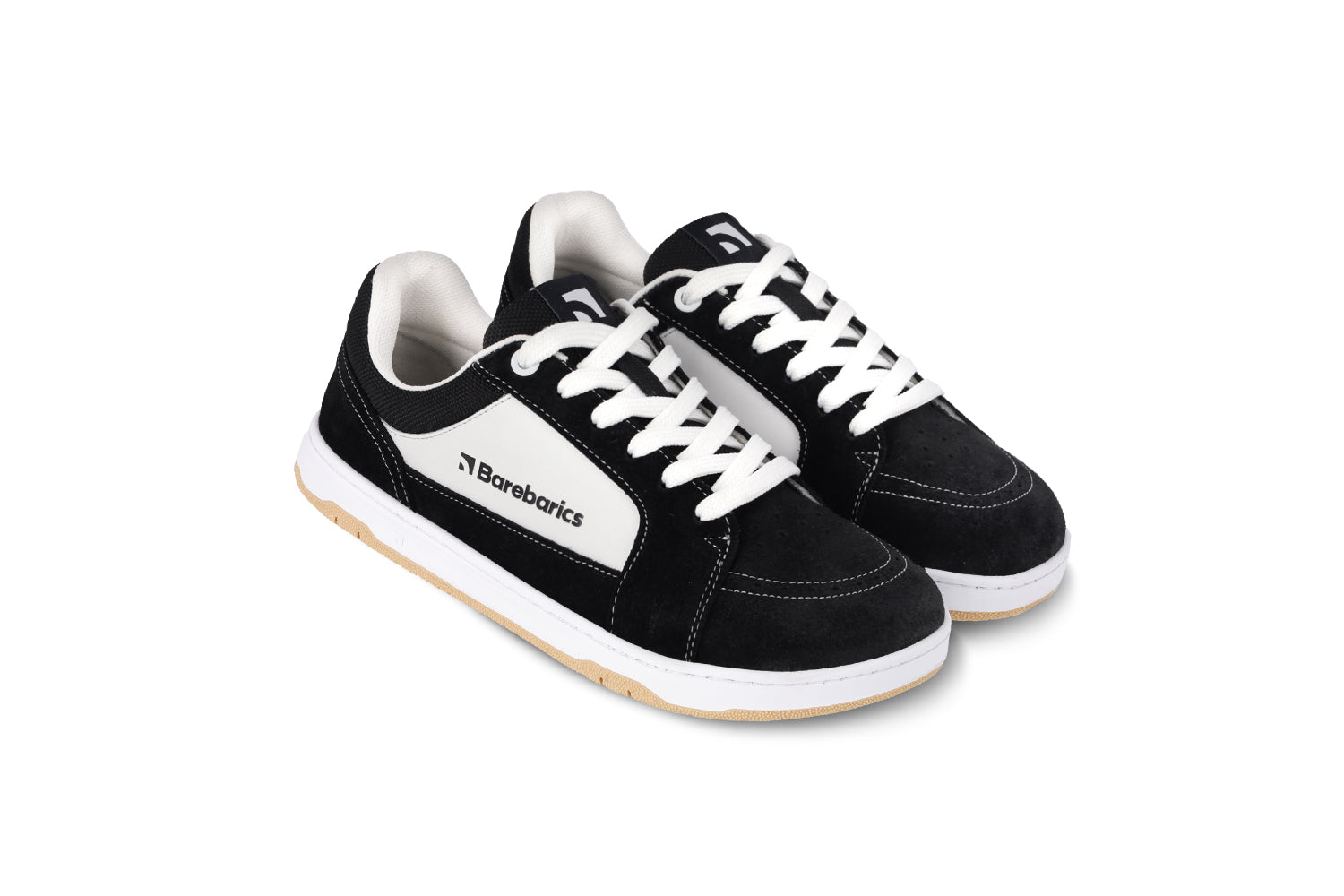 Barebarics - Legend Black & White - Deportivas barefoot-Barebarics-Cacles Barefoot-Tienda de calzado barefoot respetuoso minimalista