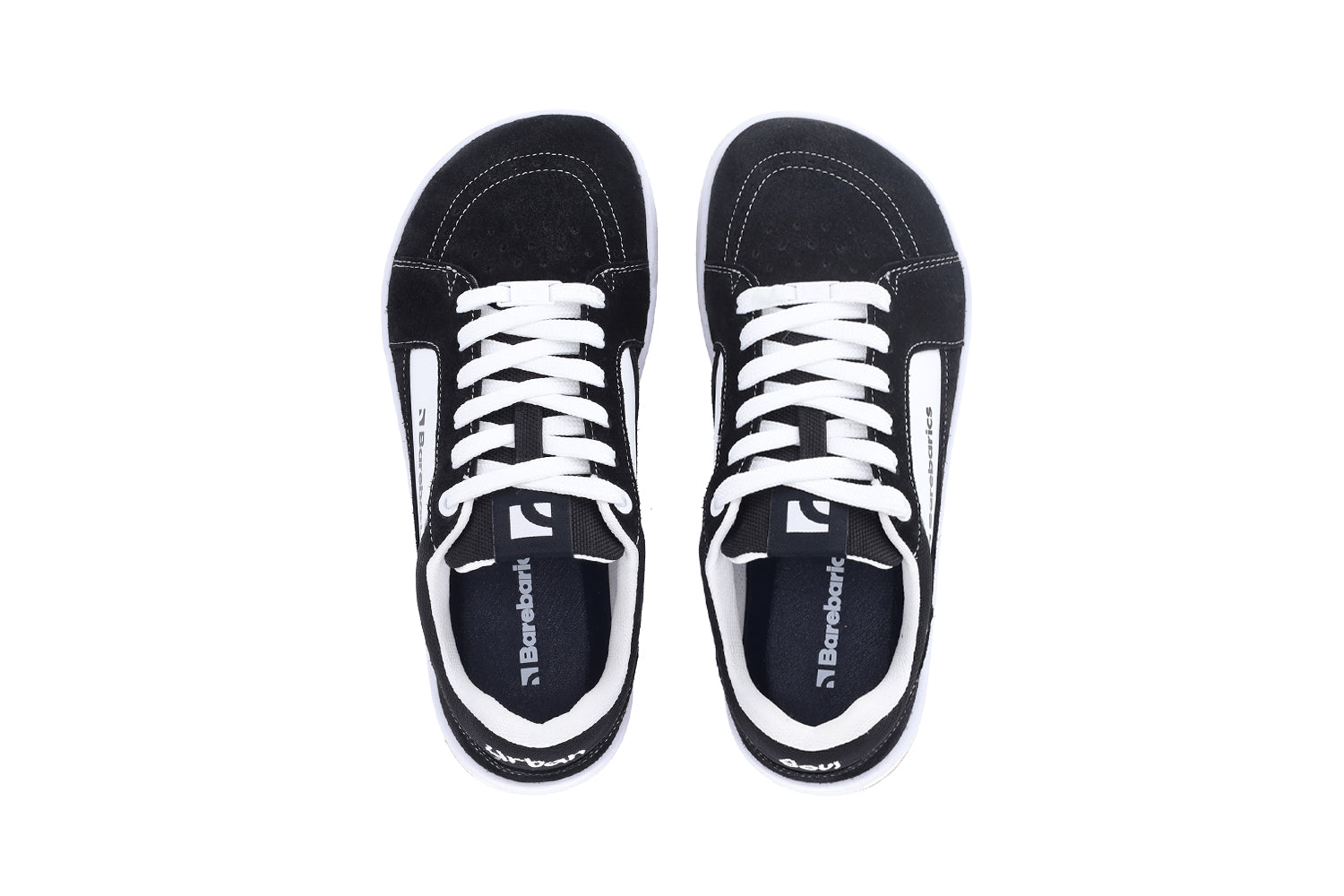Barebarics - Legend Black & White - Deportivas barefoot-Barebarics-Cacles Barefoot-Tienda de calzado barefoot respetuoso minimalista