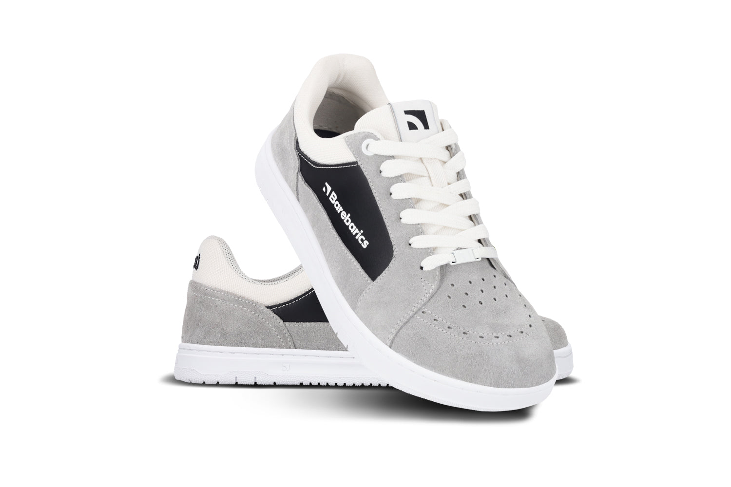 Barebarics - Legend Light Grey - Deportivas barefoot-Barebarics-Cacles Barefoot-Tienda de calzado barefoot respetuoso minimalista