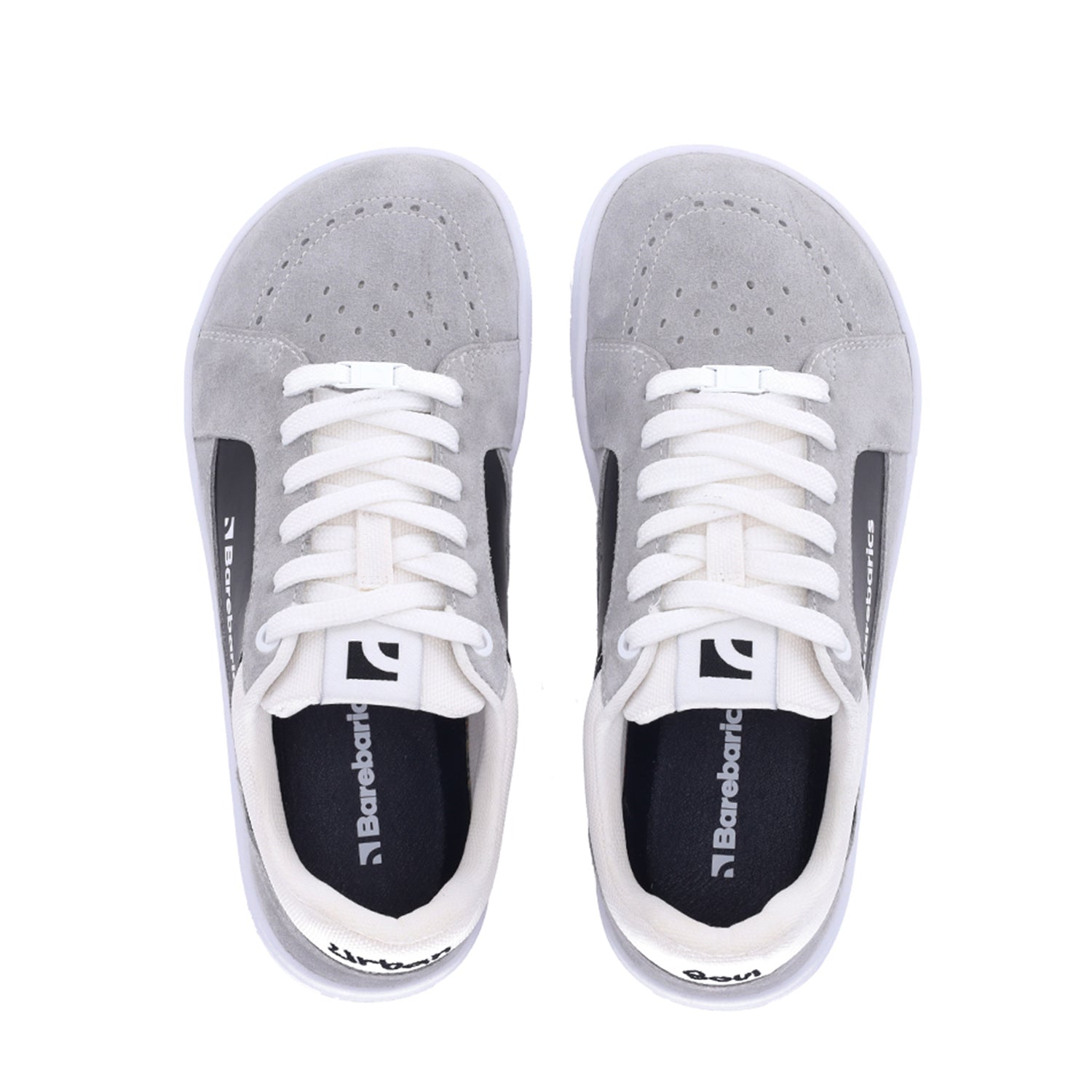 Barebarics - Legend Light Grey - Deportivas barefoot-Barebarics-Cacles Barefoot-Tienda de calzado barefoot respetuoso minimalista