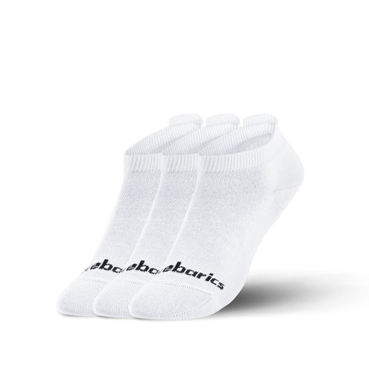 Barebarics - Low Cut White - 3 pack - Calcetines barefoot-Barebarics-Cacles Barefoot-Tienda de calzado barefoot respetuoso minimalista
