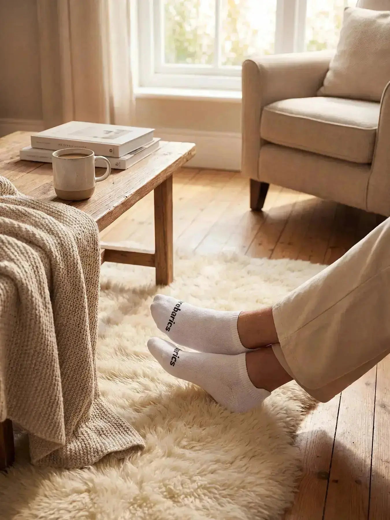 Barebarics - Low cut White 3 pack - Calcetines Barefoot