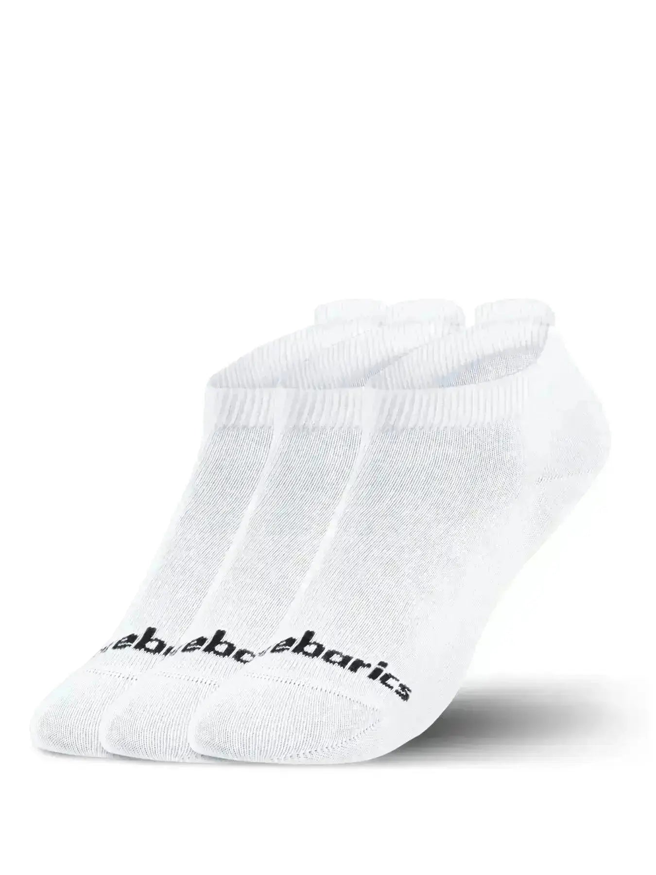 Barebarics - Lot de 3 paires de chaussettes basses Barefoot blanches