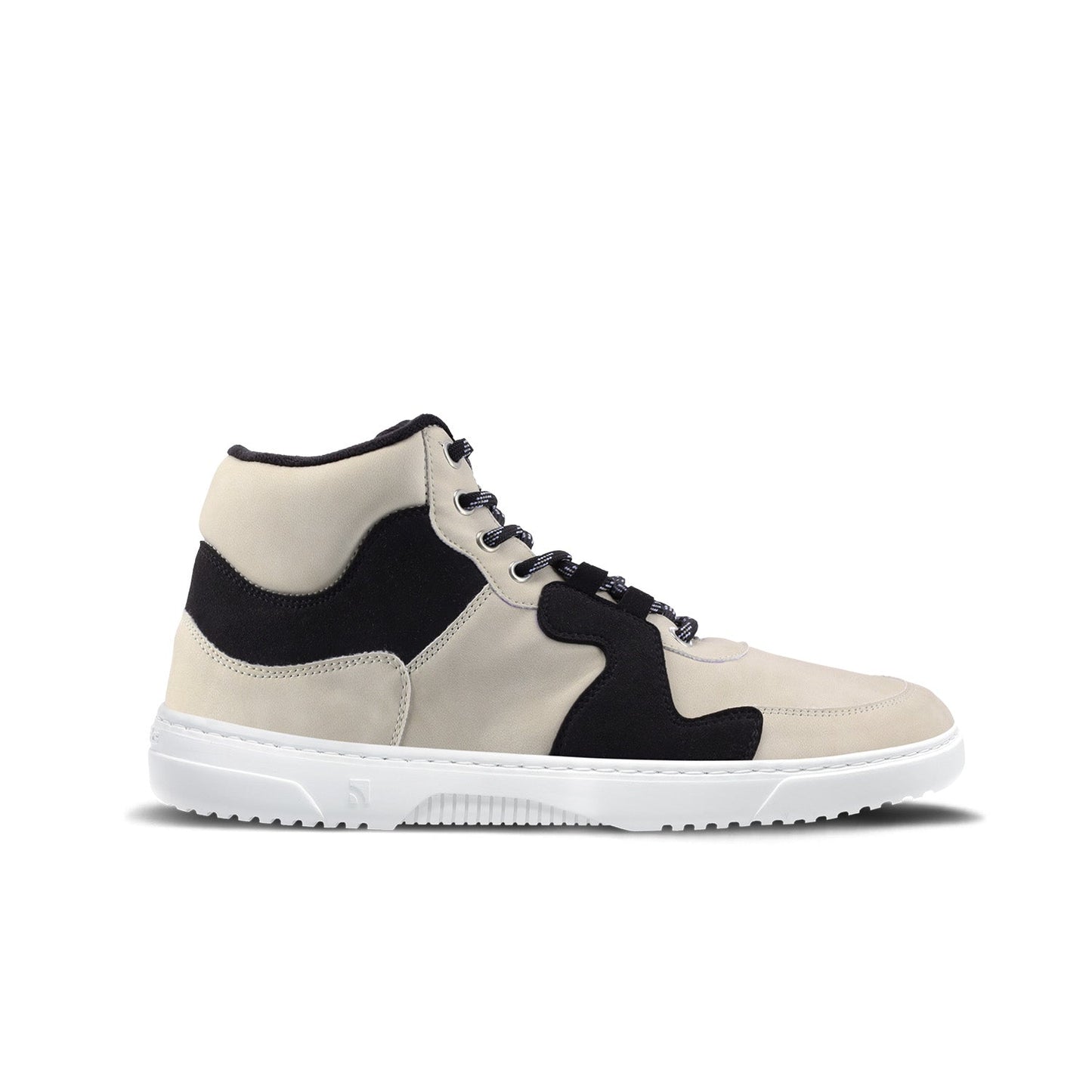 Barebarics - Lynx Beige & White - Botines deportivos barefoot-Barebarics-Cacles Barefoot-Tienda de calzado barefoot respetuoso minimalista