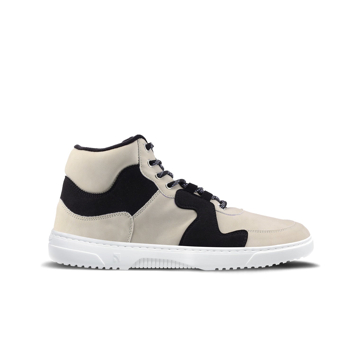 Barebarics - Lynx Beige & White - Botines deportivos barefoot-Barebarics-Cacles Barefoot-Tienda de calzado barefoot respetuoso minimalista