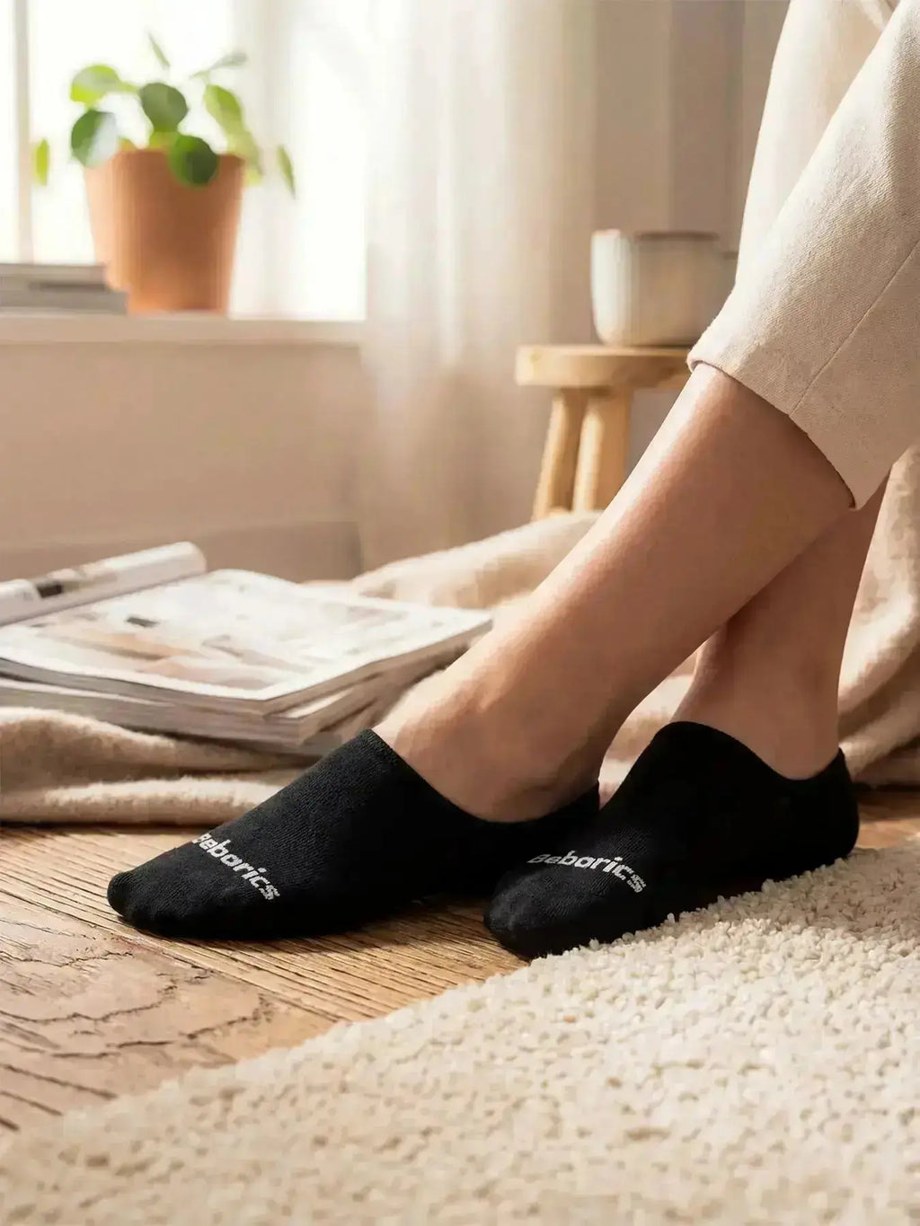 Barebarics - No Show Black 3 pack - Calcetines barefoot