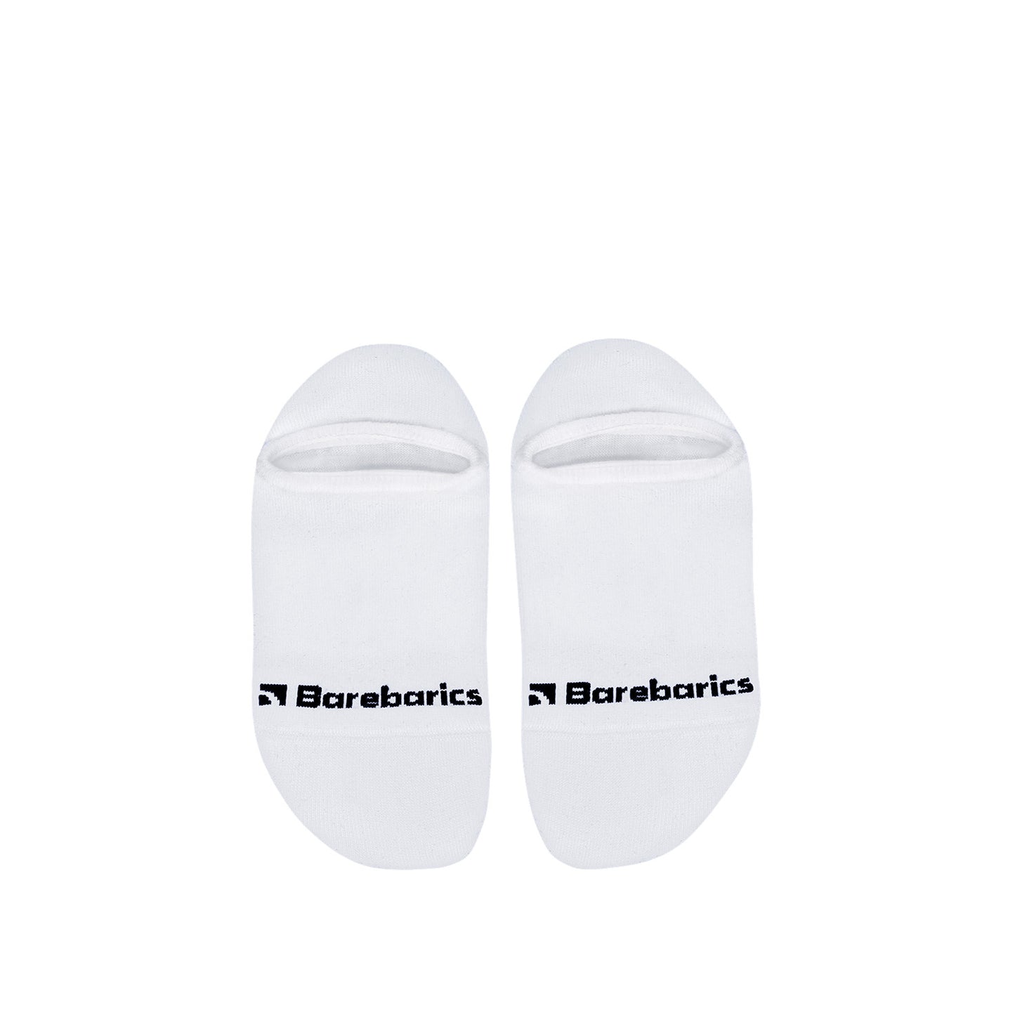 Barebarics - No-Show White - 3 pack - Calcetines barefoot-Barebarics-Cacles Barefoot-Tienda de calzado barefoot respetuoso minimalista
