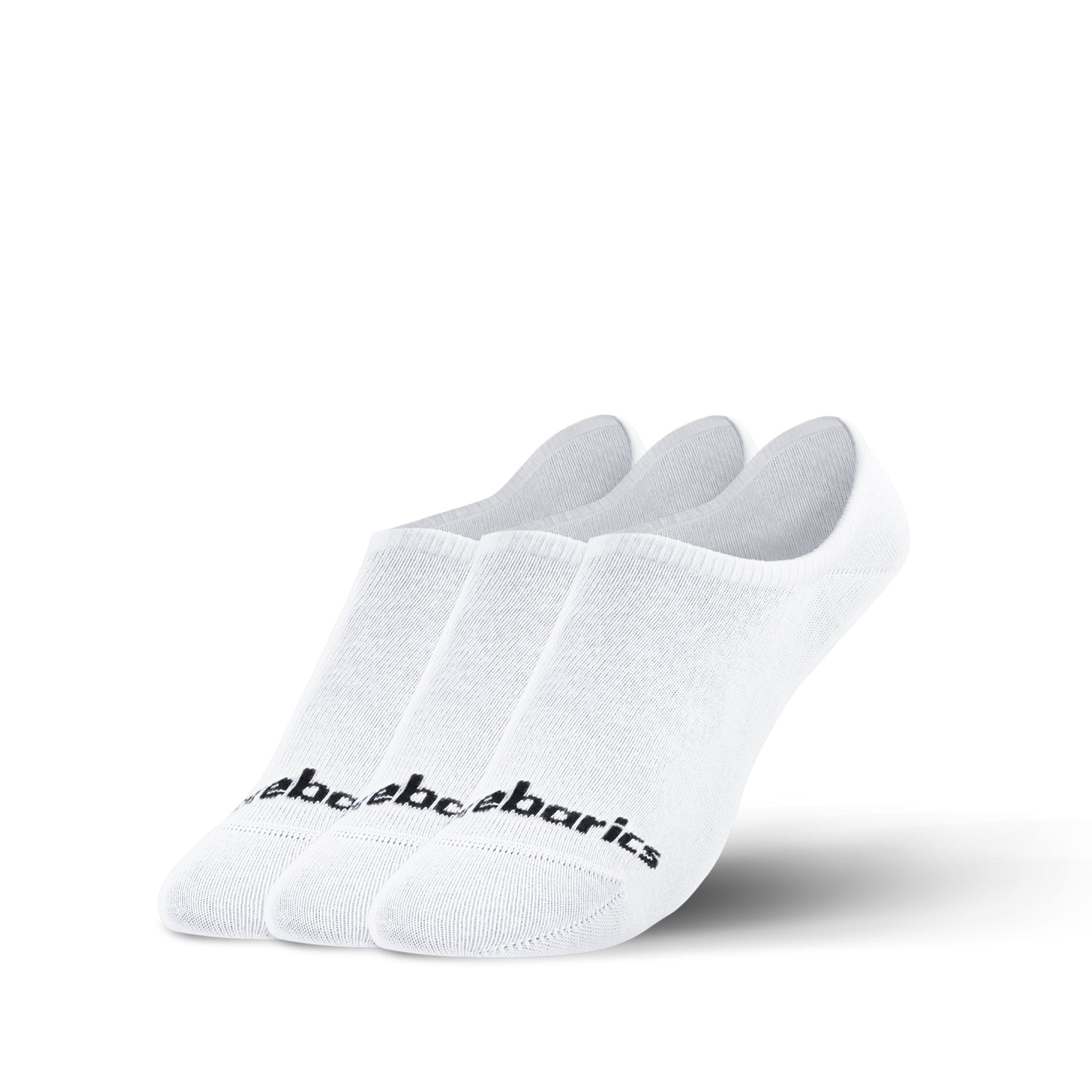 Barebarics - No-Show White - 3 pack - Calcetines barefoot-Barebarics-Cacles Barefoot-Tienda de calzado barefoot respetuoso minimalista