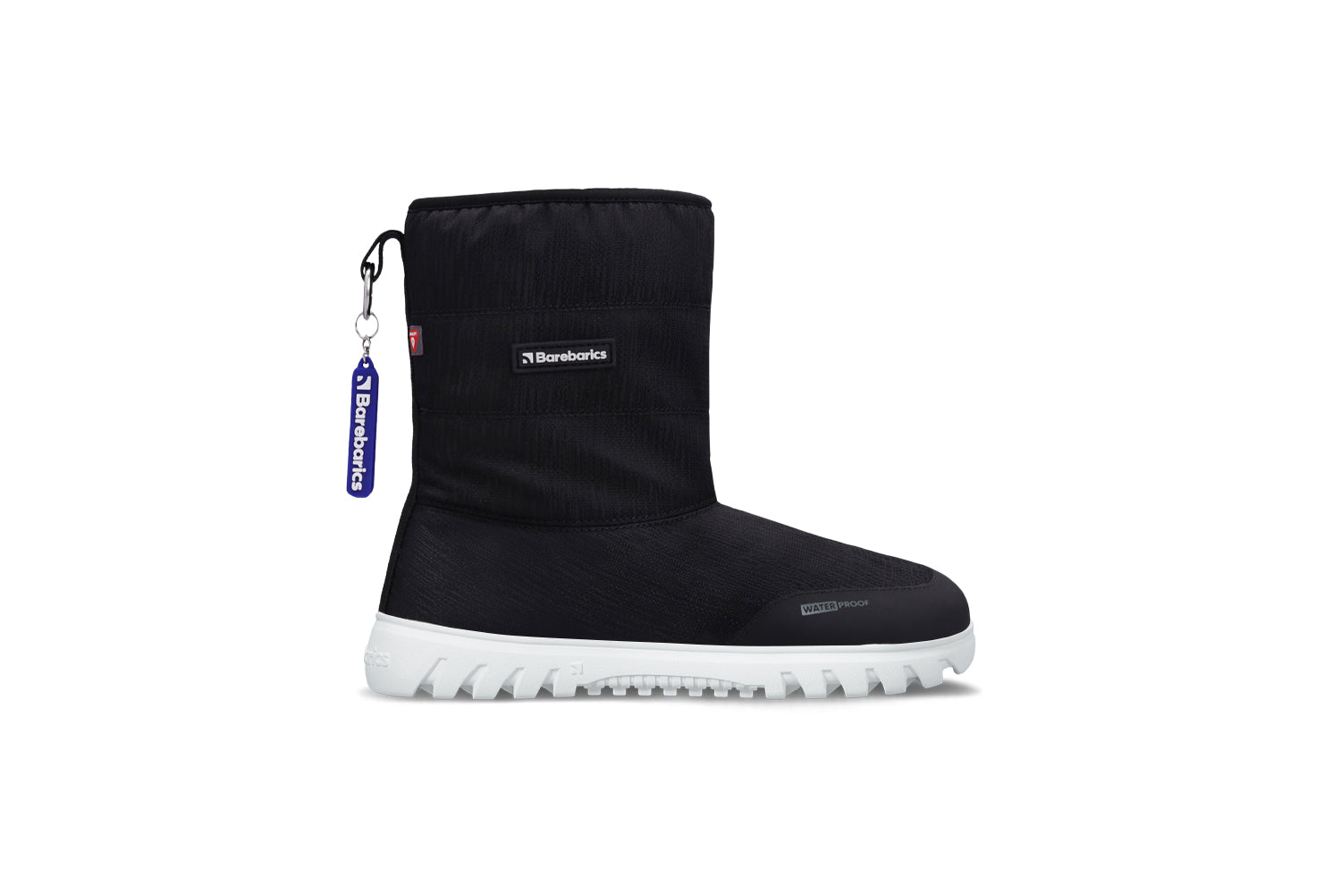Barebarics - PolarStride Black - Botas de nieve barefoot-Barebarics-Cacles Barefoot-Tienda de calzado barefoot respetuoso minimalista