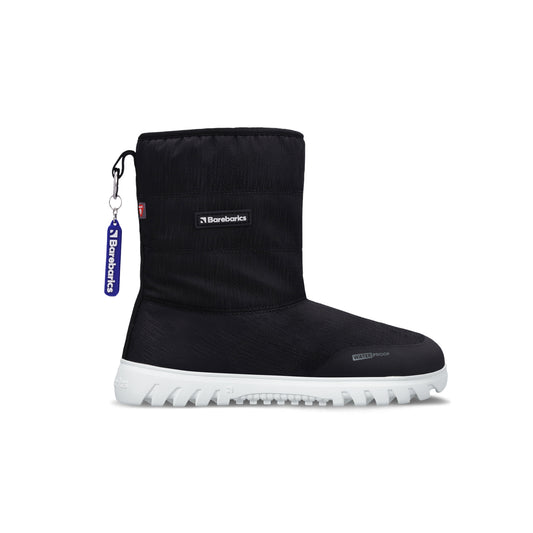 Barebarics - PolarStride Black - Botas de nieve barefoot-Barebarics-Cacles Barefoot-Tienda de calzado barefoot respetuoso minimalista
