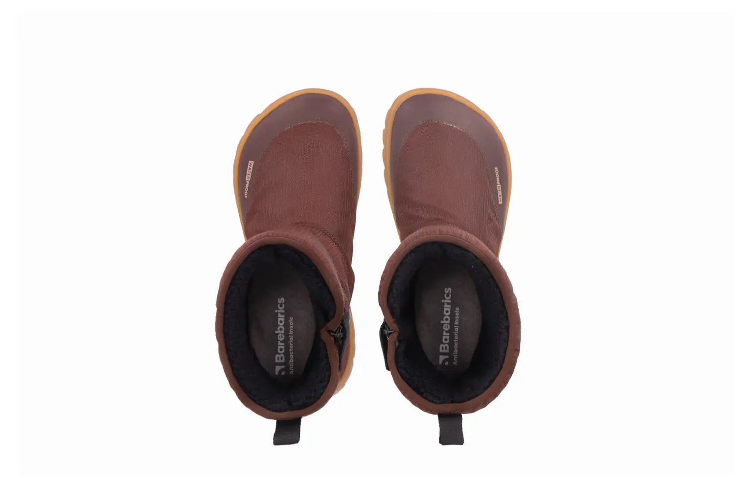 Barebarics - PolarStride Copper Brown - Botas de nieve barefoot