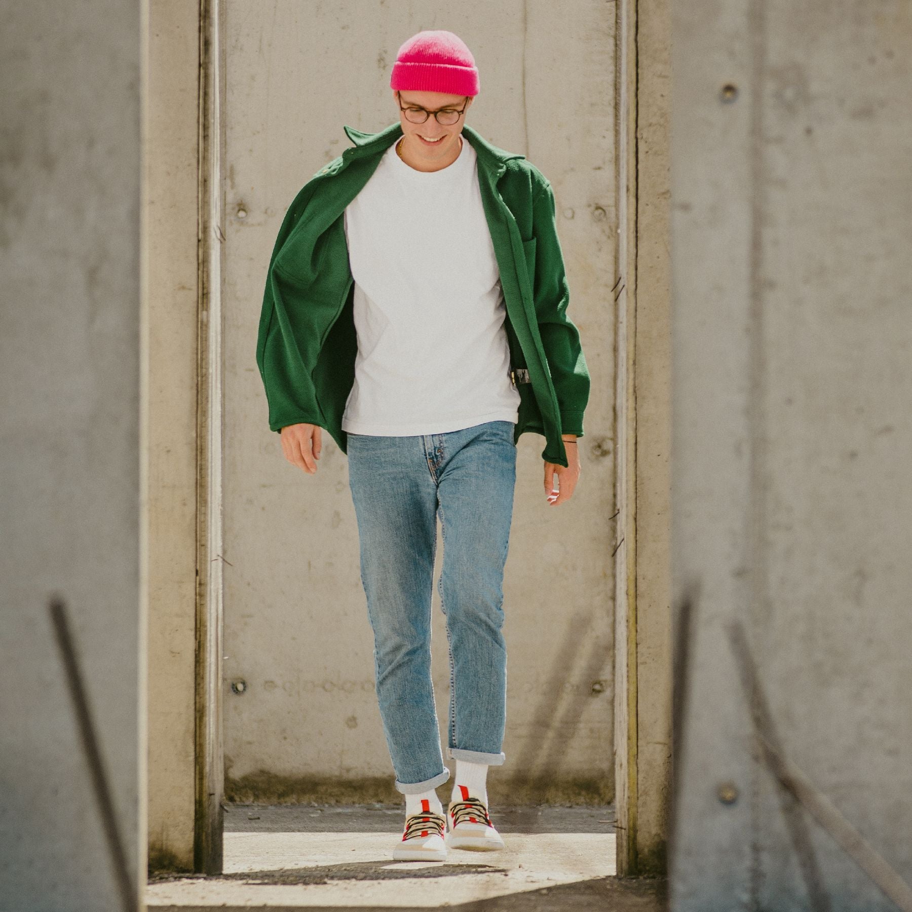 Barebarics - Revive Beige & White - Deportivas barefoot