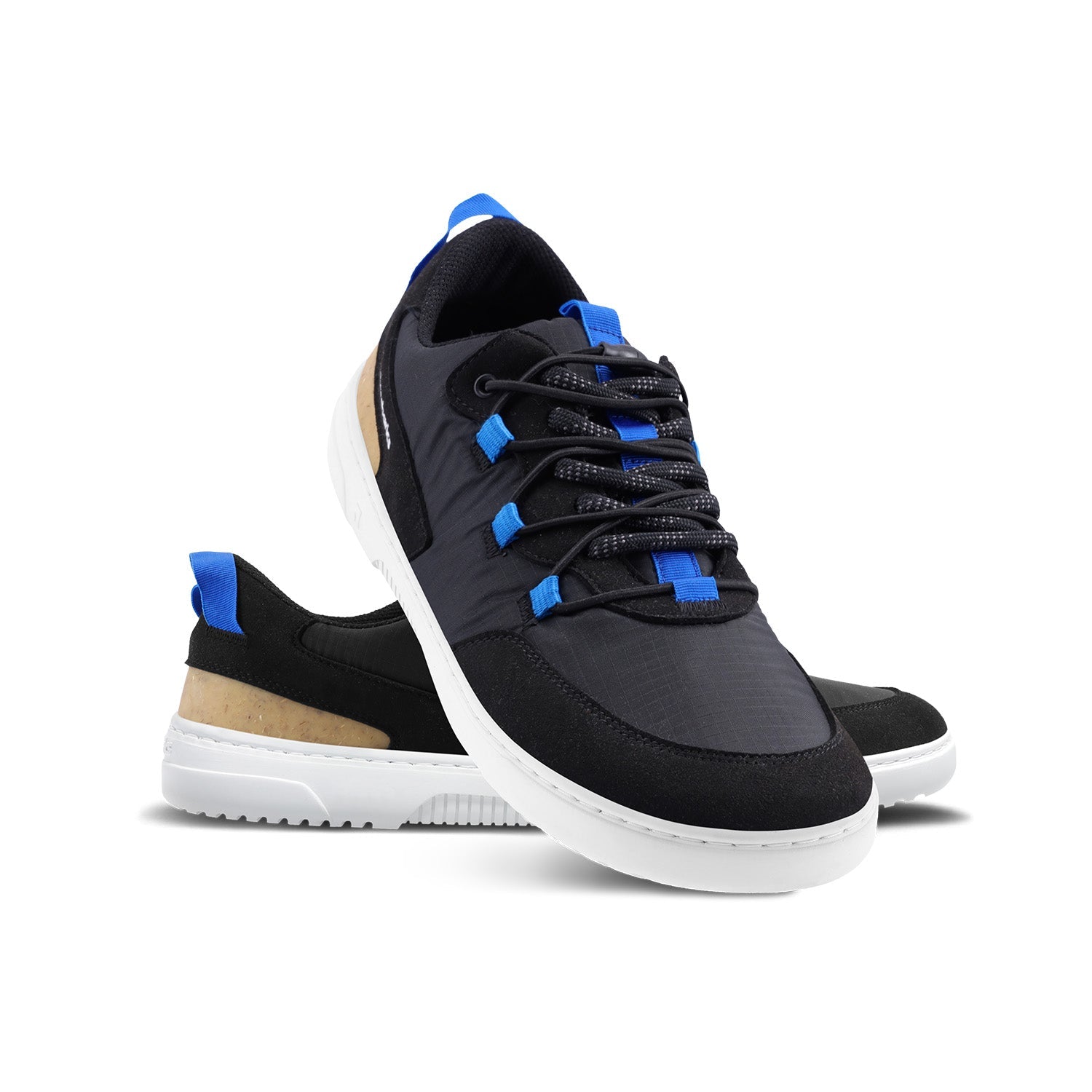 Barebarics - Revive Black & White - Deportivas barefoot-Barebarics-Cacles Barefoot-Tienda de calzado barefoot respetuoso minimalista