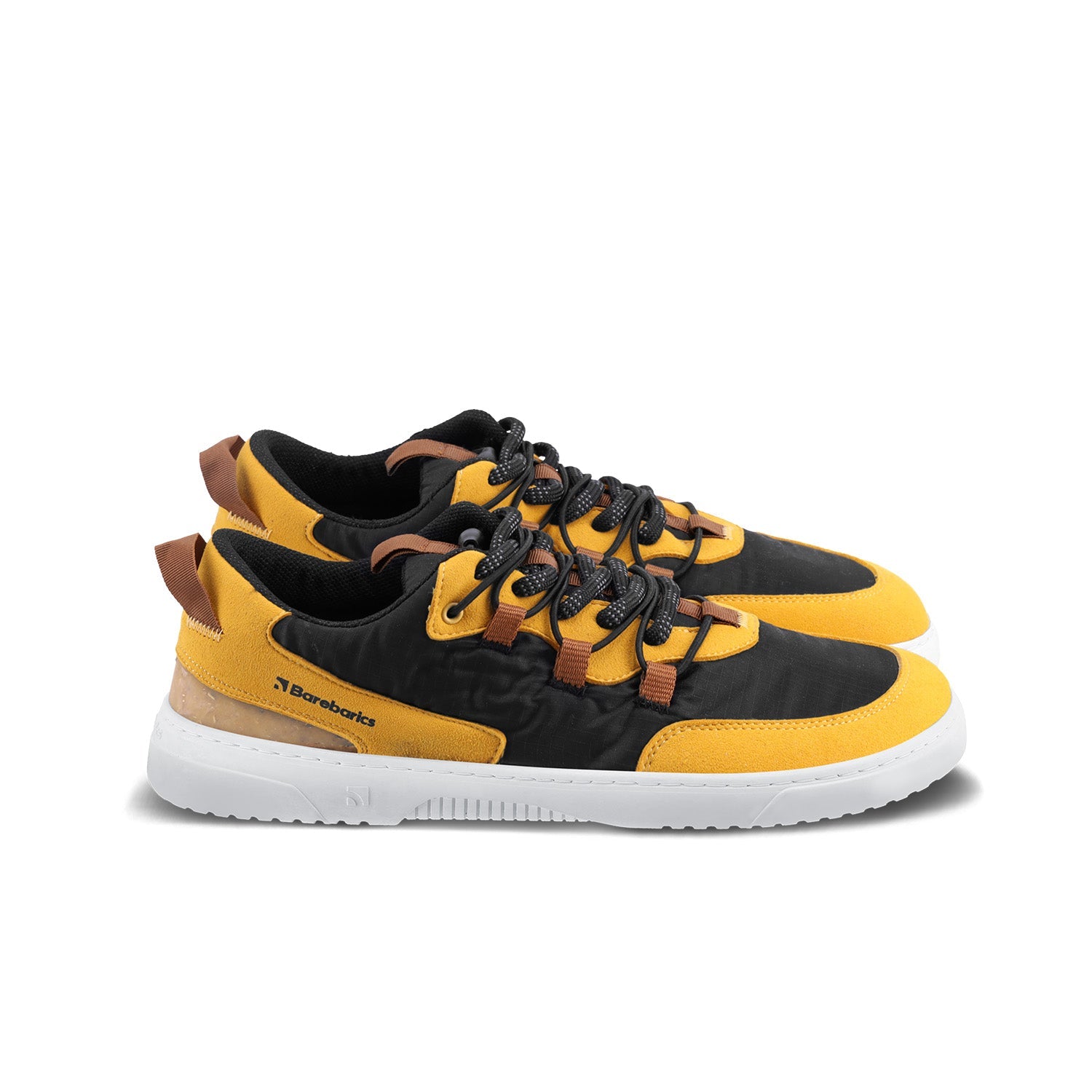 Barebarics - Revive Golden Yellow & Black - Deportivas barefoot-Barebarics-Cacles Barefoot-Tienda de calzado barefoot respetuoso minimalista