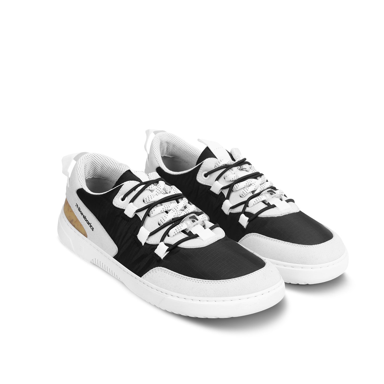 Barebarics - Revive Light Grey & Black - Deportivas barefoot-Barebarics-Cacles Barefoot-Tienda de calzado barefoot respetuoso minimalista