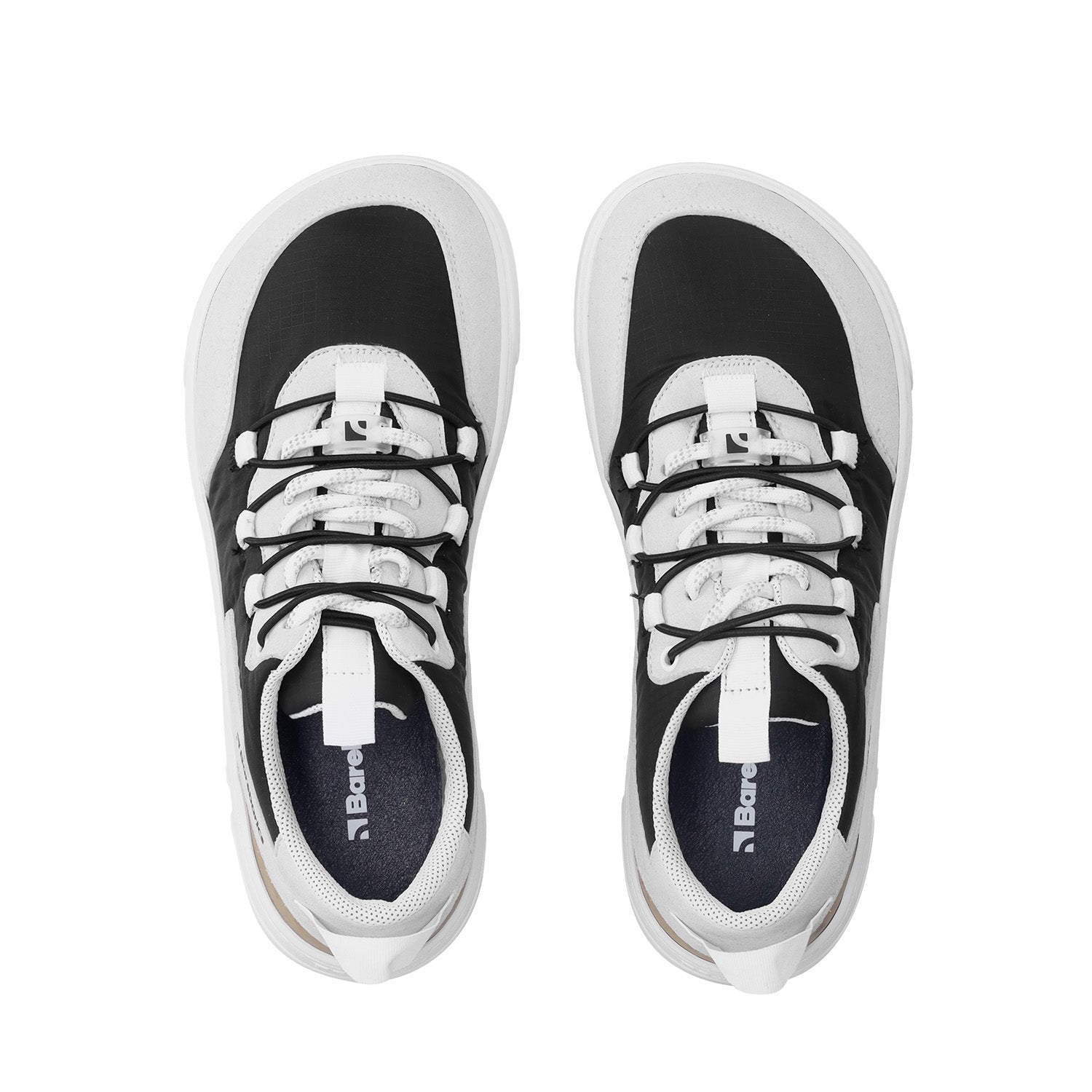 Barebarics - Revive Light Grey & Black - Deportivas barefoot-Barebarics-Cacles Barefoot-Tienda de calzado barefoot respetuoso minimalista