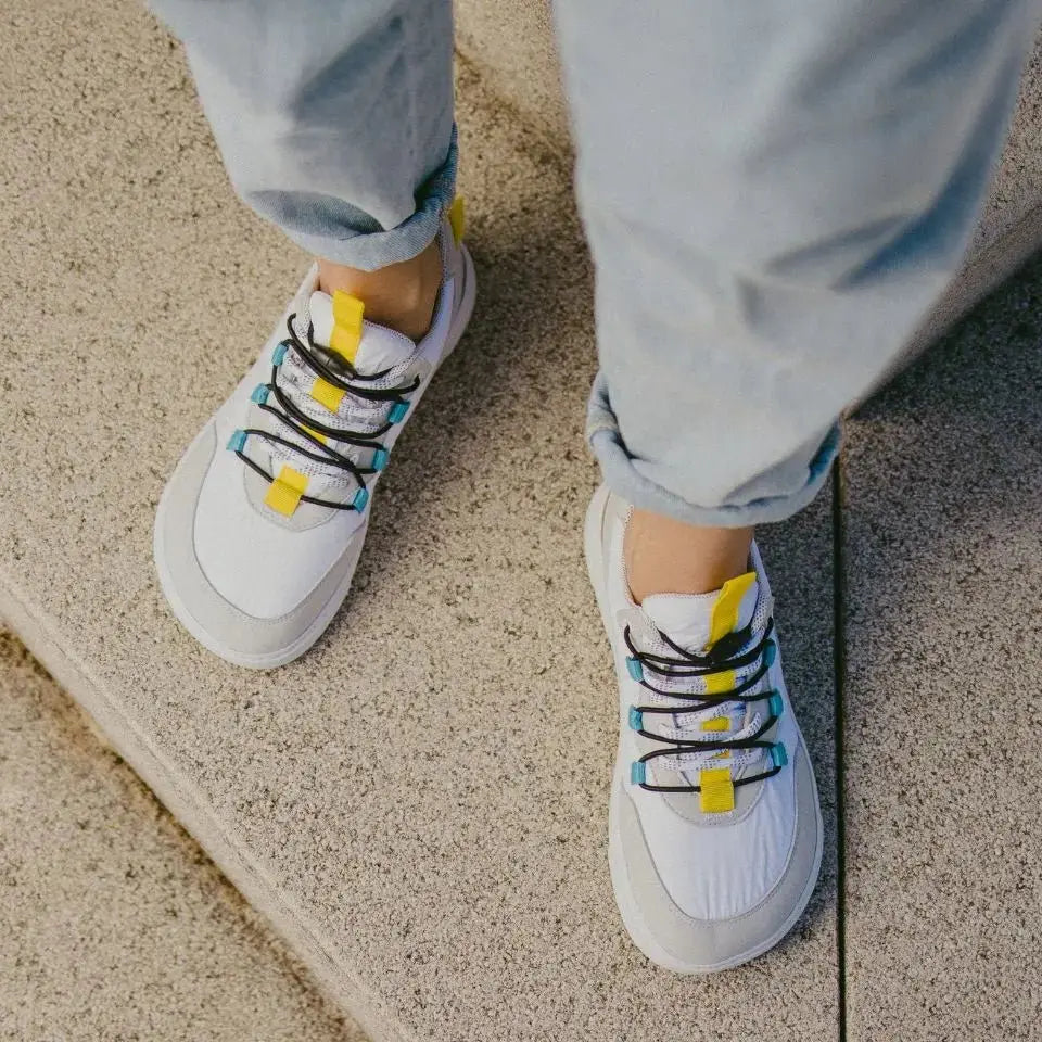 Barebarics - Revive White & Grey - Deportivas barefoot