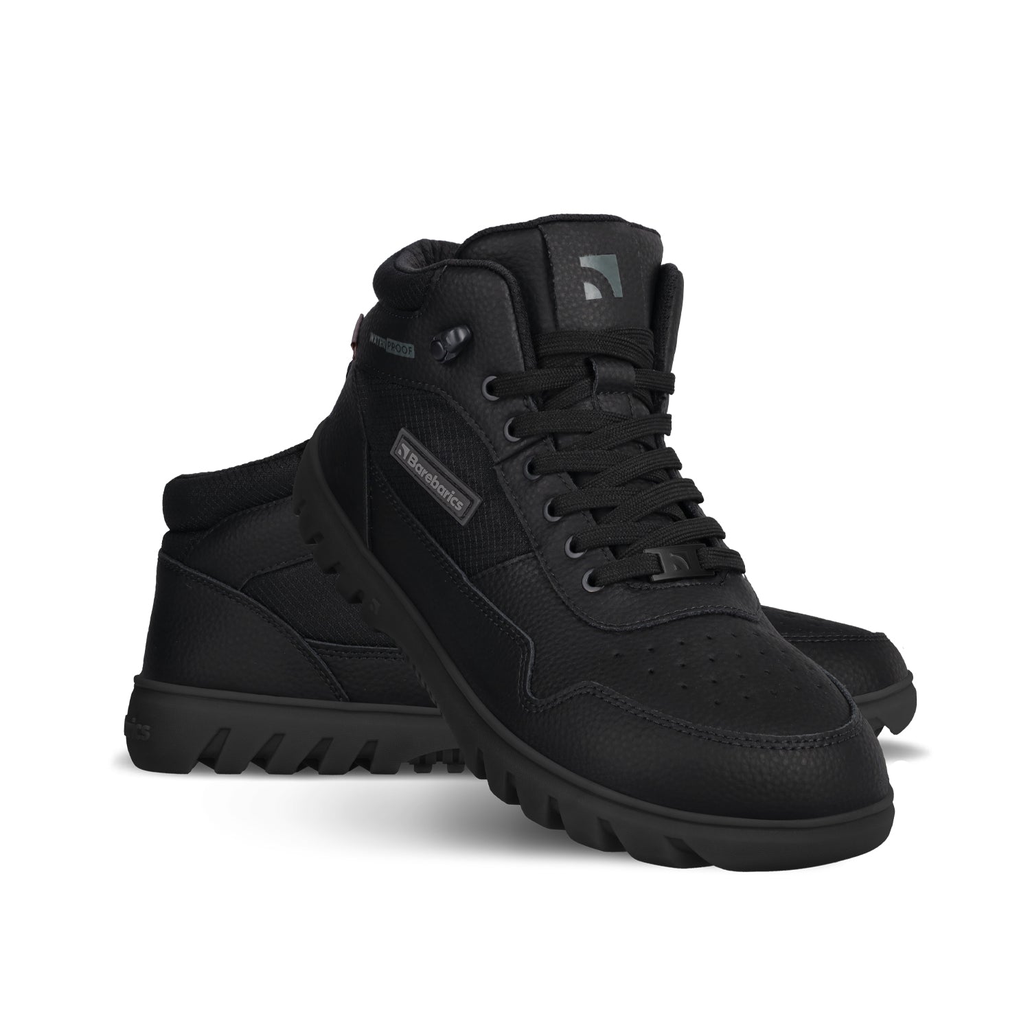 Barebarics - UrbanEdge All Black - Botas impermeables barefoot