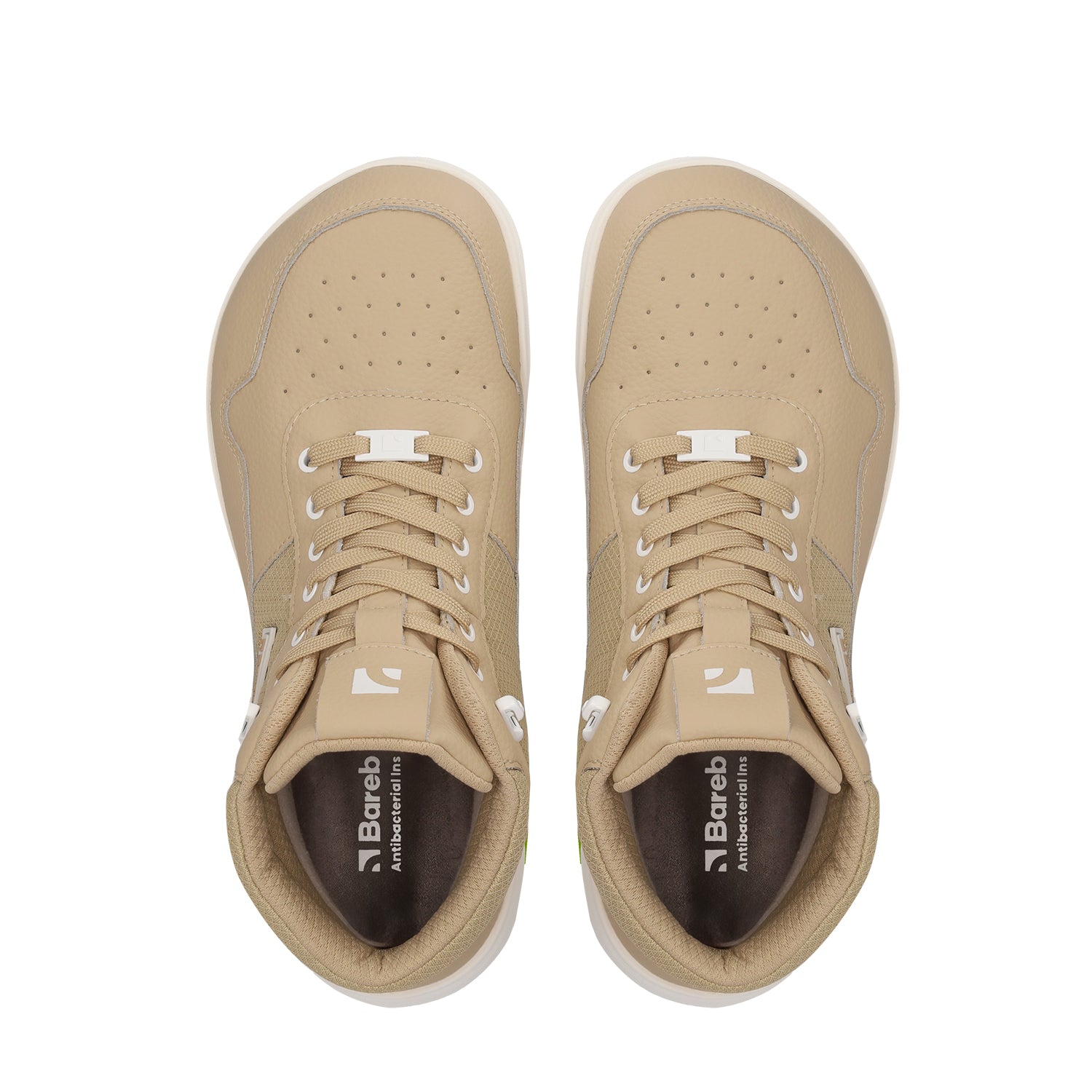 Barebarics - UrbanEdge Beige - Botas impermeables barefoot-Barebarics-Cacles Barefoot-Tienda de calzado barefoot respetuoso minimalista