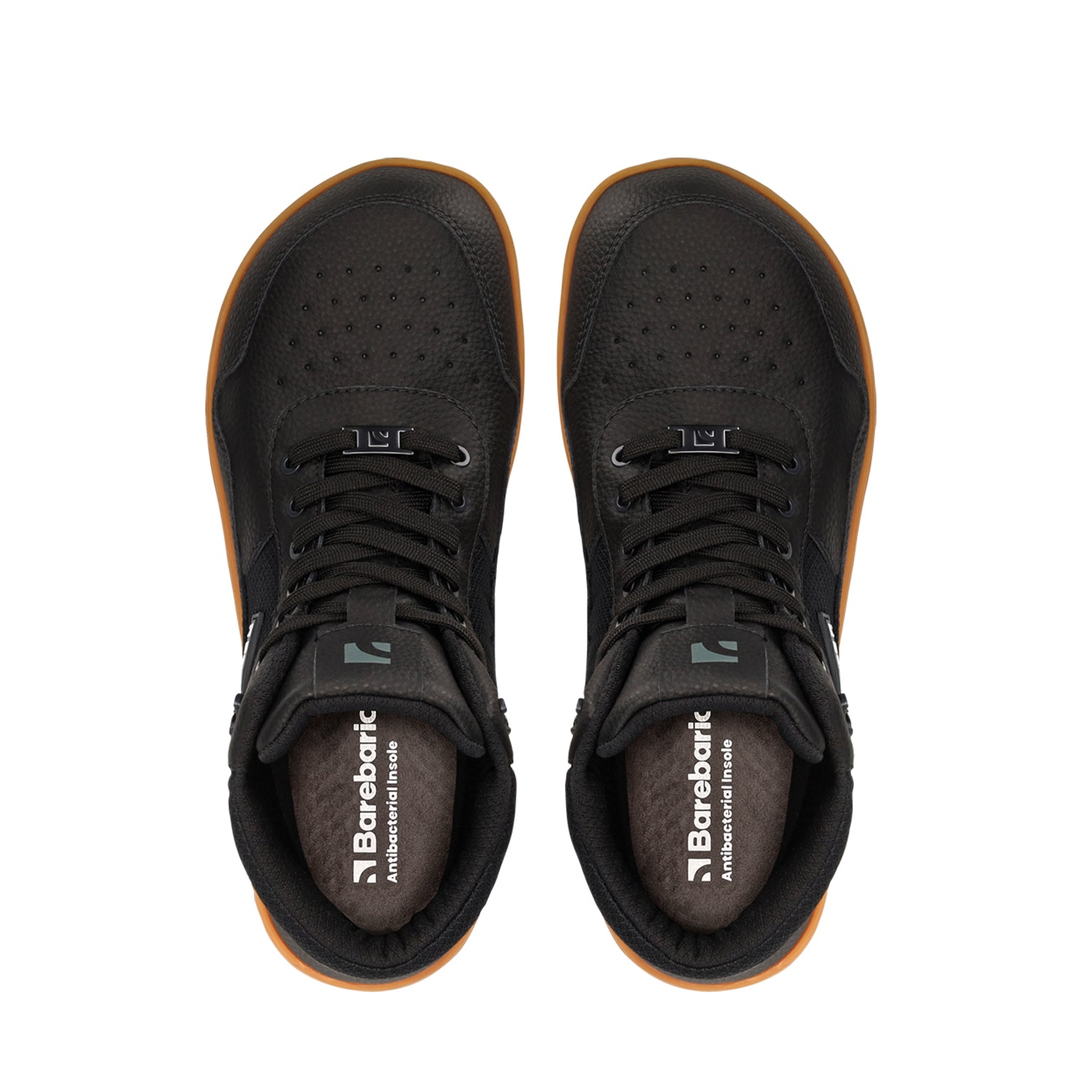 Barebarics - UrbanEdge Black - Botas impermeables barefoot-Barebarics-Cacles Barefoot-Tienda de calzado barefoot respetuoso minimalista