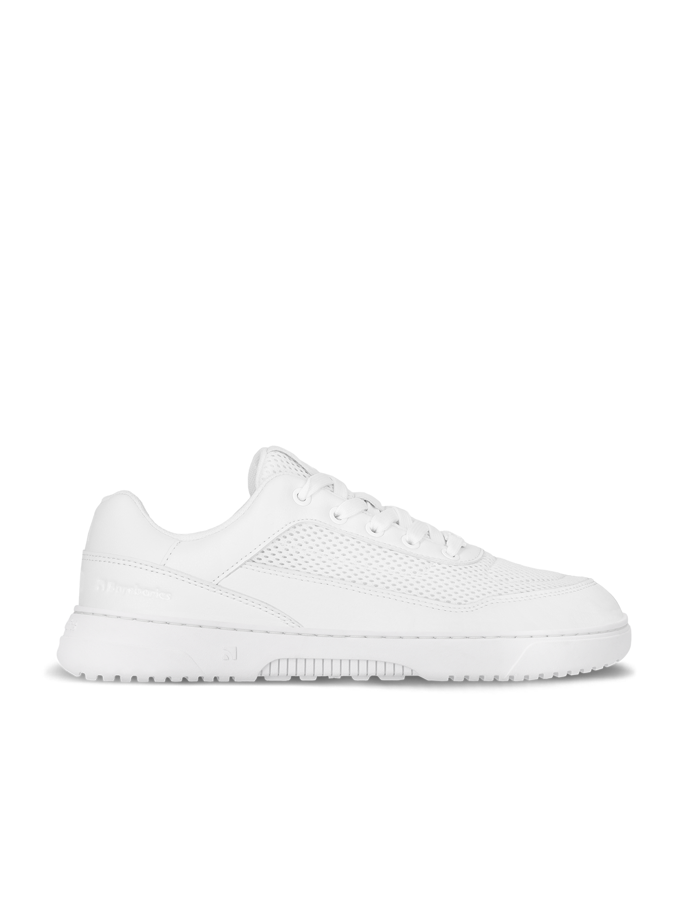 Barebarics - Vaporo All White - Deportivas barefoot-Barebarics-Cacles Barefoot-Tienda de calzado barefoot respetuoso minimalista