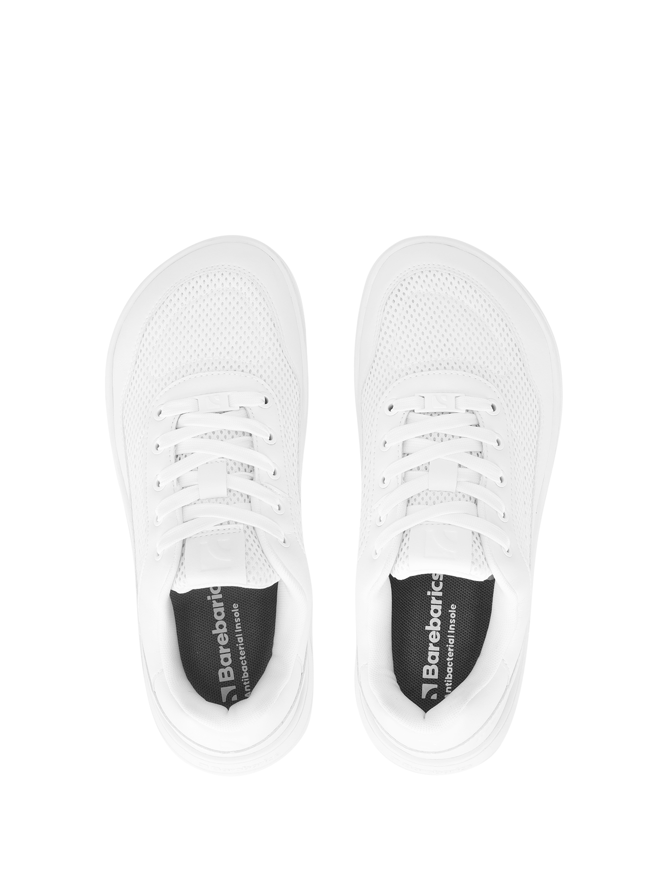Barebarics - Vaporo All White - Deportivas barefoot-Barebarics-Cacles Barefoot-Tienda de calzado barefoot respetuoso minimalista