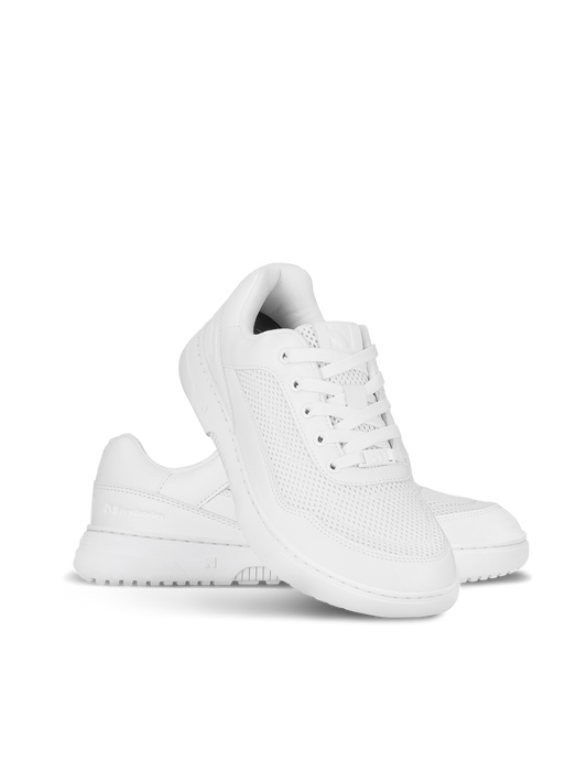 Barebarics - Vaporo All White - Deportivas barefoot-Barebarics-Cacles Barefoot-Tienda de calzado barefoot respetuoso minimalista
