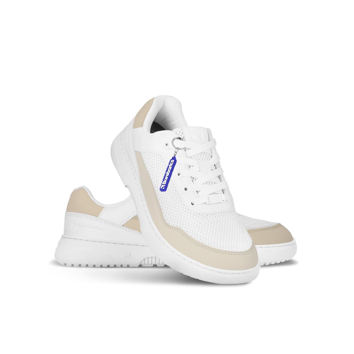 Barebarics - Vaporo White & Beige - Deportivas barefoot