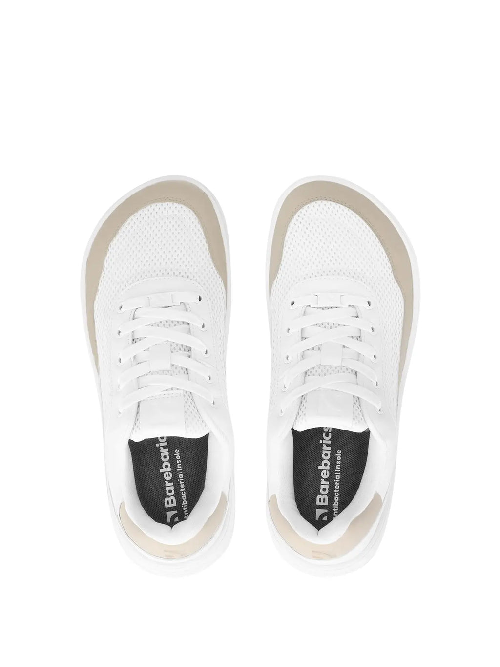 Barebarics - Vaporo White & Beige - Deportivas barefoot