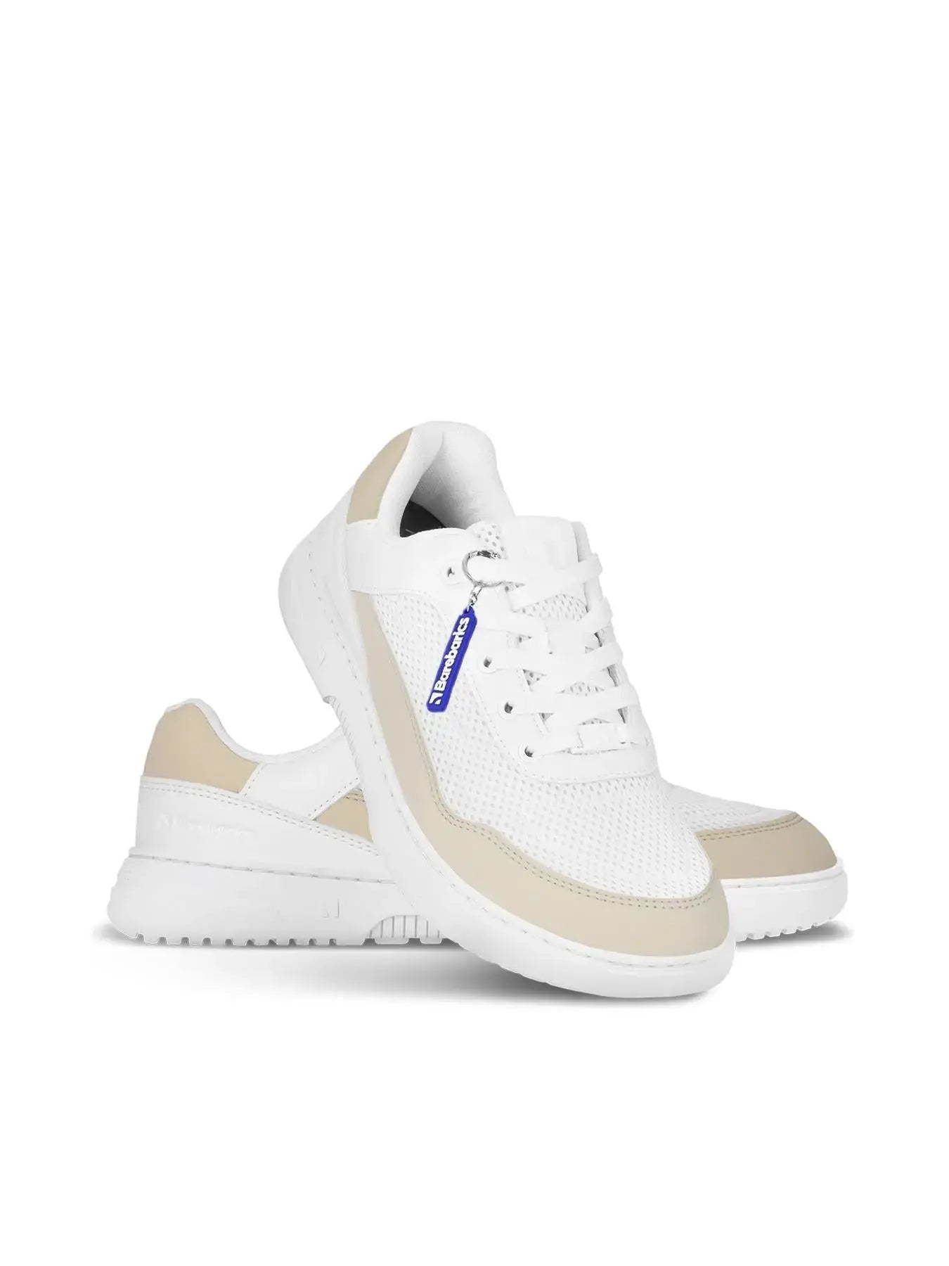 Barebarics - Vaporo Blanc & Beige - Chaussures barefoot