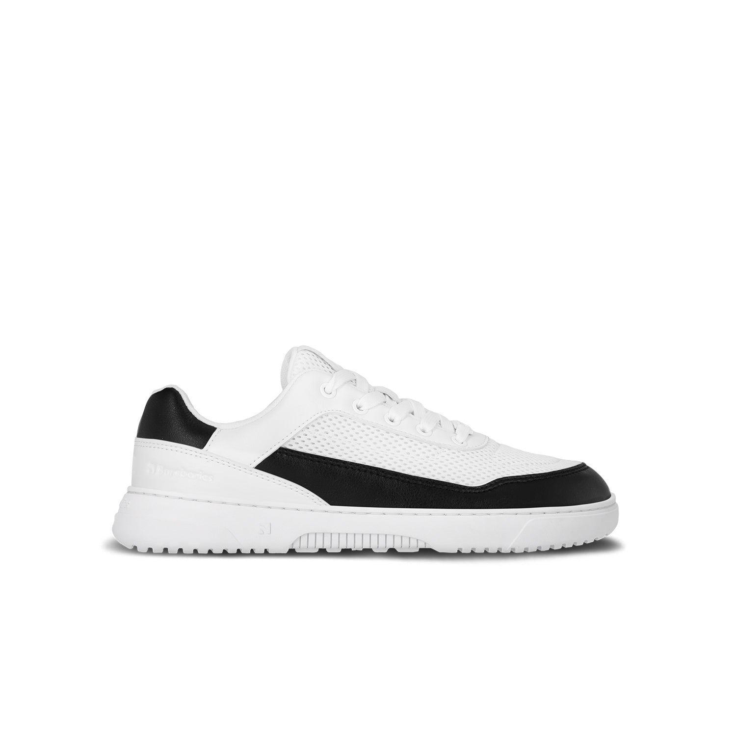 Barebarics - Vaporo White & Black - Deportivas barefoot-Barebarics-Cacles Barefoot-Tienda de calzado barefoot respetuoso minimalista