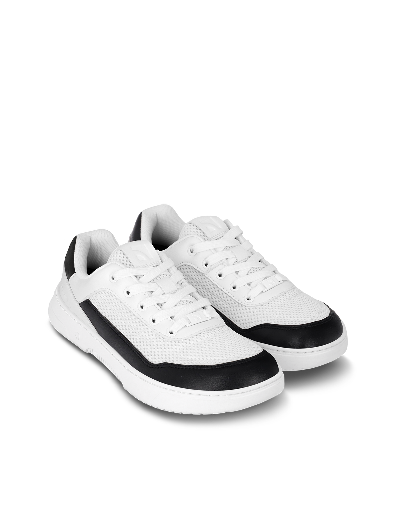 Barebarics - Vaporo White & Black - Deportivas barefoot-Barebarics-Cacles Barefoot-Tienda de calzado barefoot respetuoso minimalista