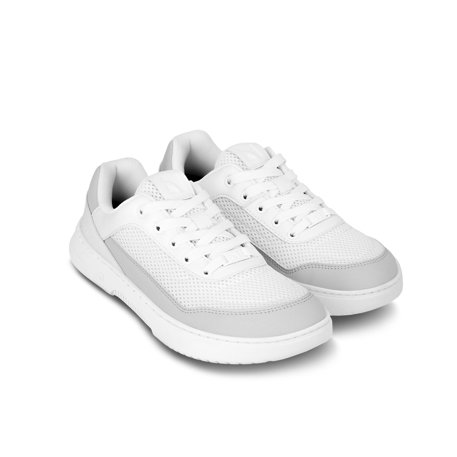 Barebarics - Vaporo White & Light Grey - Deportivas barefoot-Barebarics-Cacles Barefoot-Tienda de calzado barefoot respetuoso minimalista