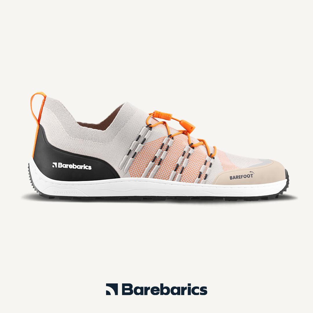 Barebarics - Voyager Beige & White - Deportivas barefoot T42-Barebarics-Cacles Barefoot-Tienda de calzado barefoot respetuoso minimalista