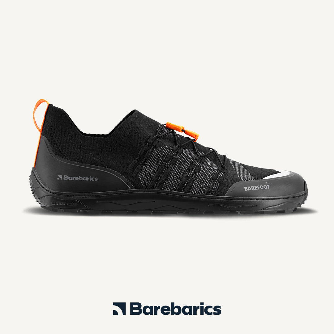 Barebarics - Voyager Black - Deportivas barefoot-Barebarics-Cacles Barefoot-Tienda de calzado barefoot respetuoso minimalista