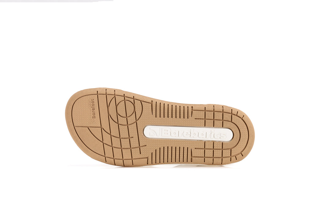 Barebarics - Wave 2.0 Branco e Borgonha - Sapatilhas barefoot unissexo