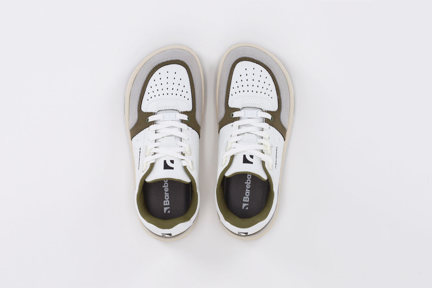 Barebarics - Wave 2.0 White & Green - Zapatillas barefoot unisex