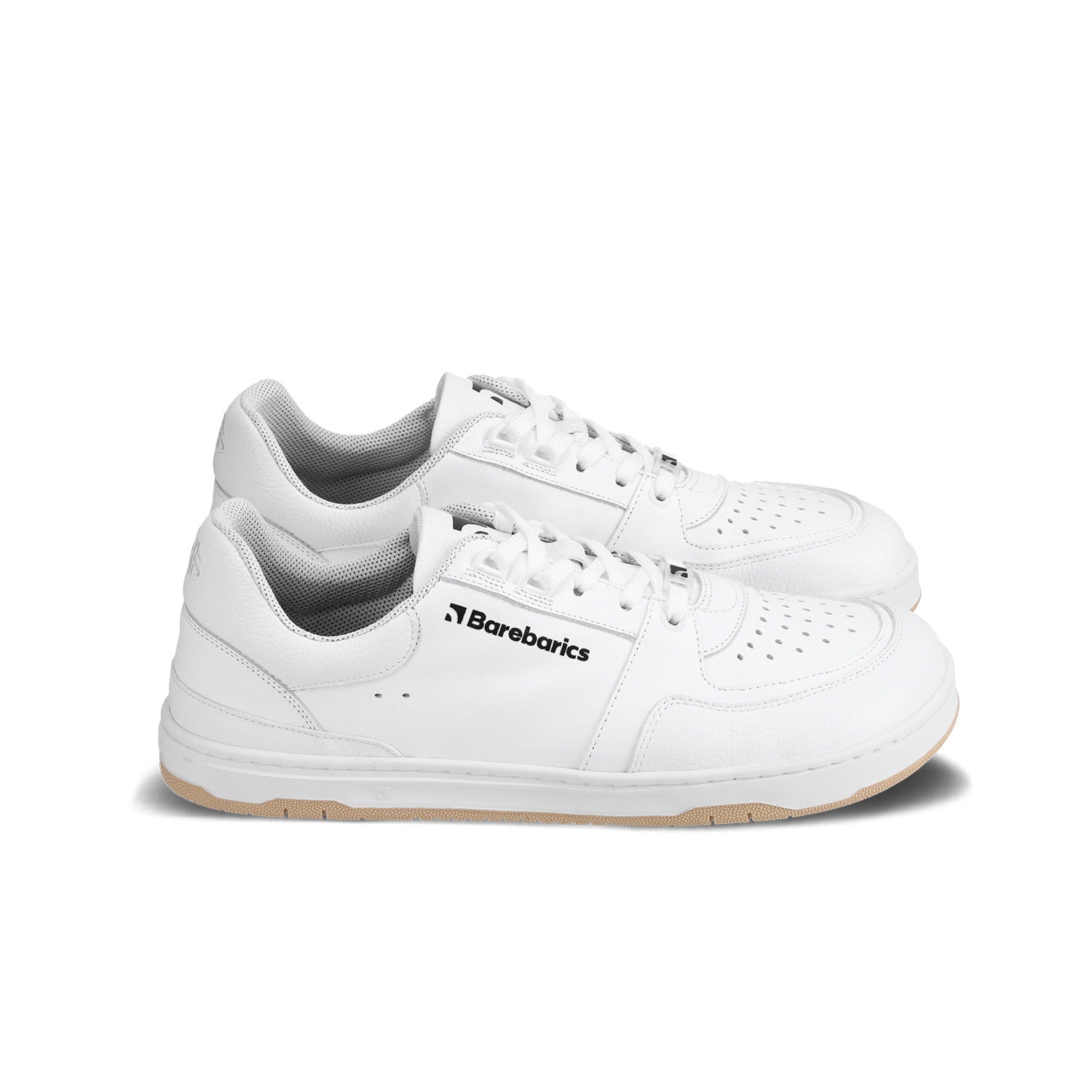 Barebarics - Wave All White - Deportivas barefoot-Barebarics-Cacles Barefoot-Tienda de calzado barefoot respetuoso minimalista