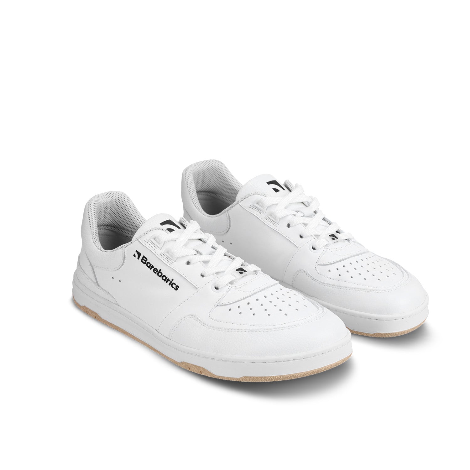 Barebarics - Wave All White - Deportivas barefoot-Barebarics-Cacles Barefoot-Tienda de calzado barefoot respetuoso minimalista